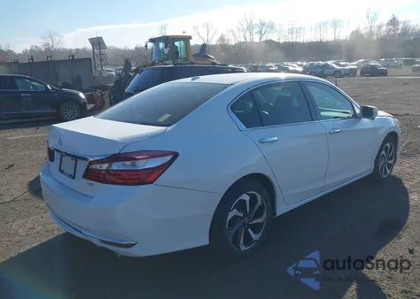 2017 Honda Accord Ex-L V6 z USA, uszkodzony, nr VIN 1HGCR3F80HA043486